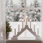 Finnlumor, świecznik adwentowy LED, 7 lampek, 29 cm