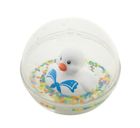 Fisher-Price, kąpielowa kaczuszka w kuli, biała