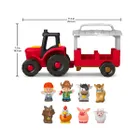 Fisher-Price, Little People, Traktor Opieka nad zwierzątkami, zestaw do zabawy