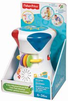 Fisher-Price, Muzyczny bębenek 2w1, zabawka niemowlęca