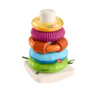 Fisher-Price, Piramidka sensoryczna z kółek, zabawka niemowlęca