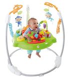 Fisher-Price, skoczek "Wesoła dżungla", zabawka niemowlęca