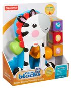 Fisher-Price, Zebra, ruchome klocki, zabawka interaktywna