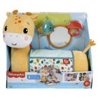 Fisher-Price, Żyrafa 3w1, poduszeczka pod brzuszek, zabawka sensoryczna