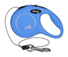 Flexi, New Classic, smycz, rozmiar XS, linka, 3 m, do 8 kg, niebieski