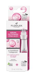 Floslek, serum do powiek i pod oczy ze świetlikiem i kolagenem, 15 ml