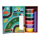 Floss & Rock, Clay & Play, Auta, masy plastyczne, 10 kolorów