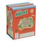 Floss & Rock, Dinozaury, puzzle, 12 elementów