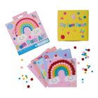 Floss & Rock, Tęczowe Wróżki, zestaw kreatywny z pomponami