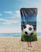 Football, ręcznik plażowy, 70-140 cm