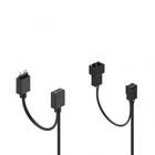 Fractal Design, Aspect 12 RGB, wentylator, PWM, black, 120 mm