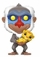 Funko Pop Disney, Król Lew, Rafiki i baby Simba, nr 301, figurka
