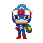 Funko Pop! Marvel: Holiday, Kapitan Ameryka, figurka kolekcjonerska