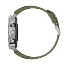 Garett, Atom, smartwatch, srebrny stalowy