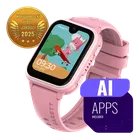 Garett, Kids Vibe AI, smartwatch 4G, różowy