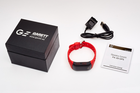 Garett, Smartband, Fit 20 GPS, opaska sportowa, czerwony