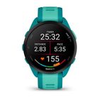 Garmin, Forerunner 165, zegarek sportowy, Music AMOLED, Turquoise Aqua, 43 mm