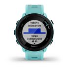Garmin, Forerunner 55, zegarek, turkusowy, 42 mm