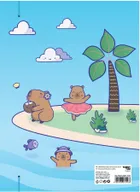 Gdd, Yummy Yum, teczka kartonowa z gumką, A4+, kapibary