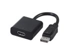 Gembird, adapter displayport, męski, żeński, 10 cm