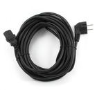 Gembird, kabel zasilający (koniczynka) z certyfikatem VDE, PC-186-ML12-3M, 10m, czarny