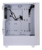 Gembird, Midi Tower Fornax 4000 ARGB, obudowa, biała