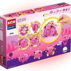 Geomag, Kor Tazoo, konstrukcyjne klocki magnetyczne, Dina, 71 elementów