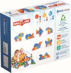 Geomag, Magicube, 3 Shapes, Recycled Animals, klocki magnetyczne, 9 elementów