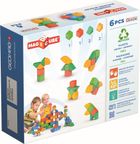 Geomag, Magicube, 3 Shapes, Recycled Starter Set, klocki magnetyczne, 6 elementów