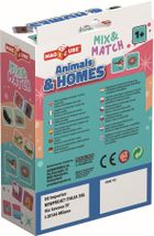 Geomag, Magicube, Mix & Match, Animals & Home, kostki magentyczne, 2 elementów