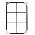 Giftdecor, lustro prostokątne ze szprosami, 71-49 cm