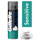 Gillette, Classic Sensitive, pianka do golenia, 200 ml