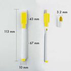 Gline, pisak marker suchościeralny z magnesem, żółty