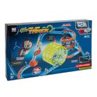 Glow Flip Track, tor samochodowy, świecący w ciemności, zestaw z pojazdem