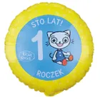 GoDan, Kicia Kocia, balon foliowy, 1 roczek