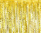 GoDan, kurtyna metaliczna, spirale, złota, 100-200 cm