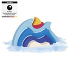 Goki, Mój mały statek na morzu, puzzle drewniane, 6 elementów