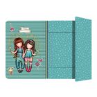 Gorjuss, Fairground, Fireworks, teczka zamykana na gumkę, 1 szt.