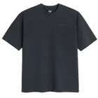 Granatowy t-shirt z bawełny czesanej oversize NOWEAR