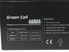Green Cell, akumulator żelowy, AGM05, 12V, 7,2Ah