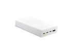Green Cell, powerbank, Powerplay 20S, biały, 20000MAH 22,5W 3X USB-C PD 1X USB-A