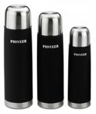 Grunwerg, termos Pioneer 1 l, czarny