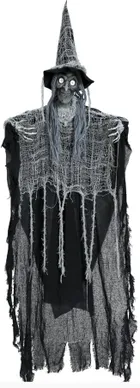 Guirca, Baba Jaga, wisząca czarownica, dekoracja, 130 cm