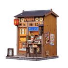 Habarri, Book Nook, Miniaturowy domek, Bar w Tokio, puzzle 3D, 240 elementów