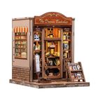 Habarri, Book Nook, Miniaturowy domek, W cieniu dobrej książki, puzzle 3D, 253 elementów