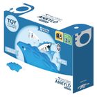 HalfToys, magnetyczna figurka do składania z książeczką, Dinozaur Ankylozaur, 5 elementów