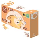 HalfToys, magnetyczna figurka do składania z książeczką, Dinozaur Parazaurolof, 7 elementów