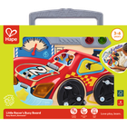 Hape, drewniana tablica manipulacyjna, mały kierowca, interaktywna