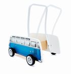 Hape, Volkswagen, T1, chodzik klasyczny, drewniany, niebieski
