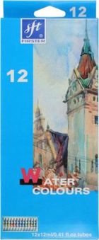 Hasta, farby akwarelowe, 12 kolorów, 12 ml